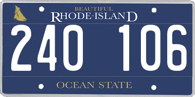 RI license plate 240106