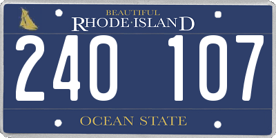 RI license plate 240107