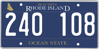RI license plate 240108