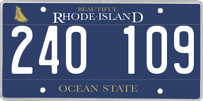 RI license plate 240109