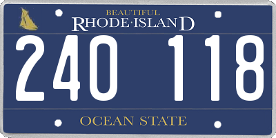 RI license plate 240118