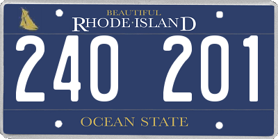 RI license plate 240201