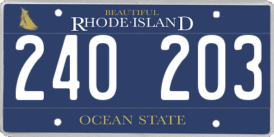 RI license plate 240203
