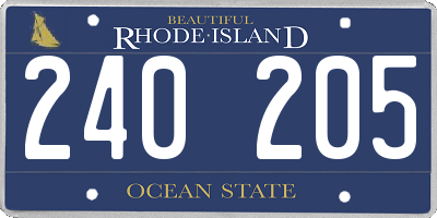 RI license plate 240205