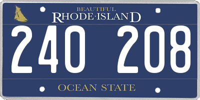 RI license plate 240208