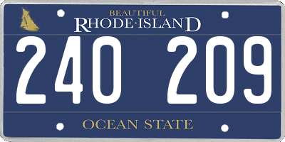 RI license plate 240209