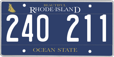 RI license plate 240211