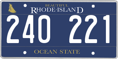 RI license plate 240221
