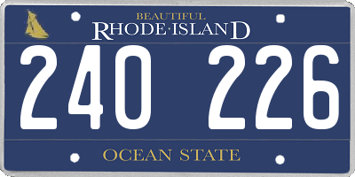 RI license plate 240226