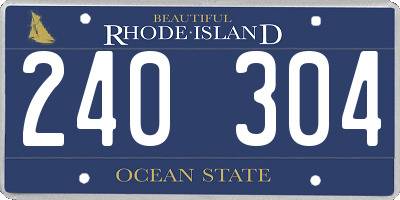 RI license plate 240304