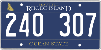 RI license plate 240307