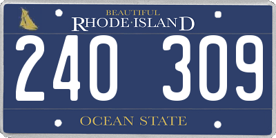 RI license plate 240309