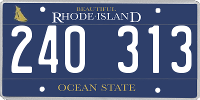 RI license plate 240313