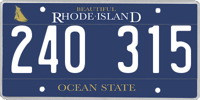 RI license plate 240315