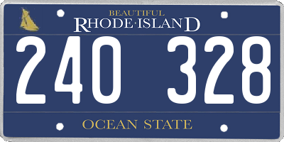 RI license plate 240328