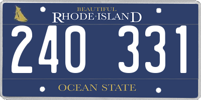 RI license plate 240331