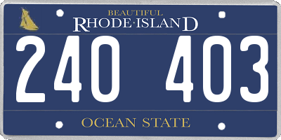 RI license plate 240403