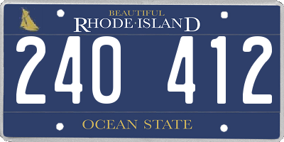 RI license plate 240412