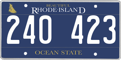 RI license plate 240423