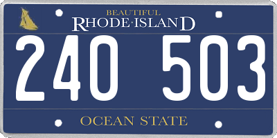 RI license plate 240503