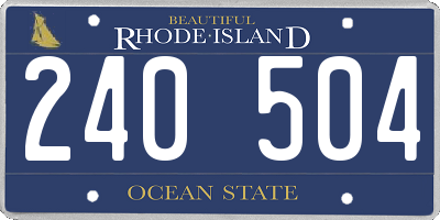 RI license plate 240504
