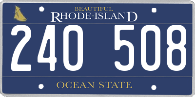 RI license plate 240508