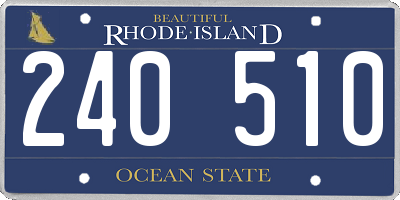 RI license plate 240510
