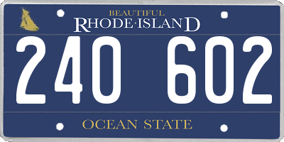 RI license plate 240602