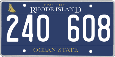 RI license plate 240608