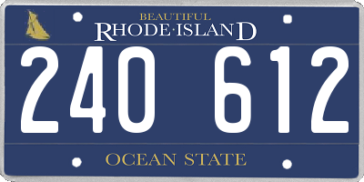 RI license plate 240612
