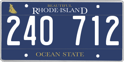 RI license plate 240712
