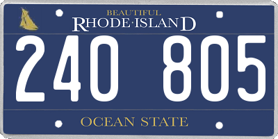 RI license plate 240805