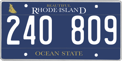 RI license plate 240809