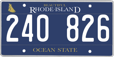 RI license plate 240826