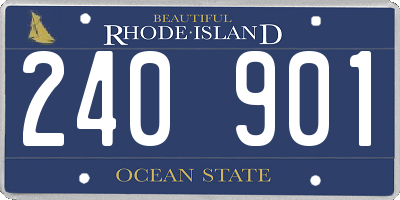 RI license plate 240901