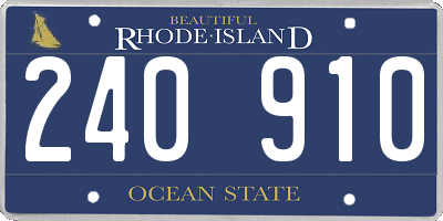 RI license plate 240910