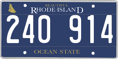 RI license plate 240914