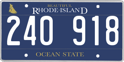 RI license plate 240918