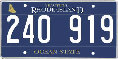 RI license plate 240919