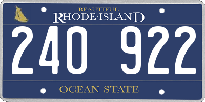 RI license plate 240922