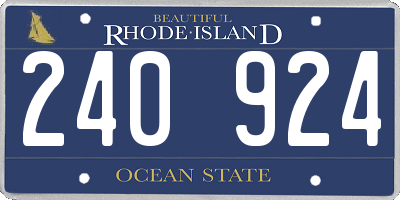 RI license plate 240924