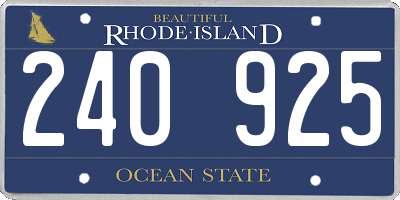 RI license plate 240925