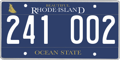 RI license plate 241002