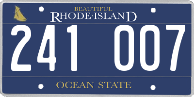 RI license plate 241007