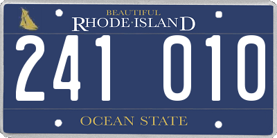 RI license plate 241010