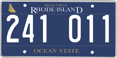 RI license plate 241011
