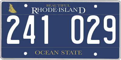 RI license plate 241029
