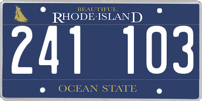 RI license plate 241103