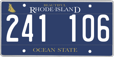 RI license plate 241106