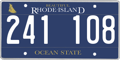 RI license plate 241108
